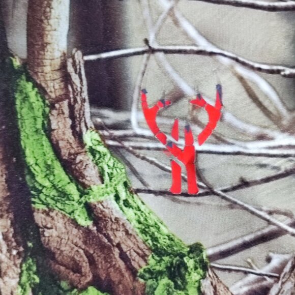 Huntworth sweater men's size 2XL green and tarnen 1/4 zip up neck Hunter wear - Picture 7 of 10